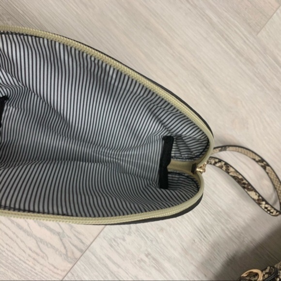 Python Vegan Leather Purse Tote Clutch Travel Set - Picture 3 of 8